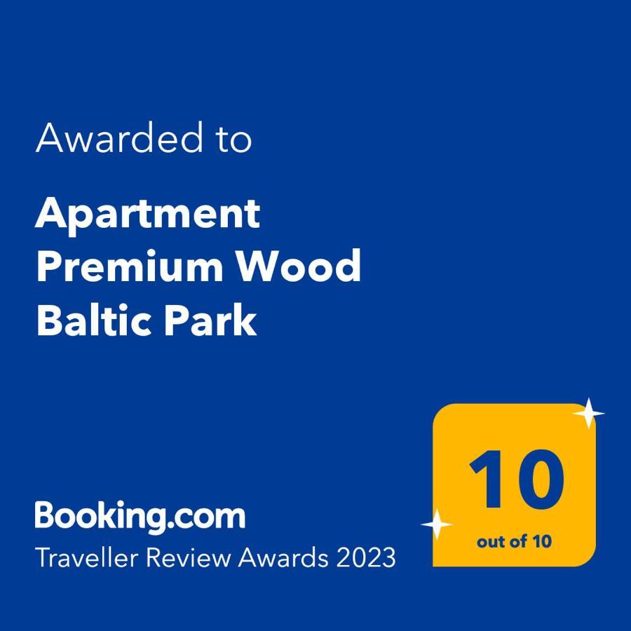 Apartment Premium Wood Baltic Park - 58M2, 3 Pokoje Stegna  Ngoại thất bức ảnh